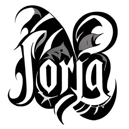Jorja Name Tribal
