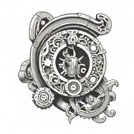 Horse Shoe Mechanical Parts In It