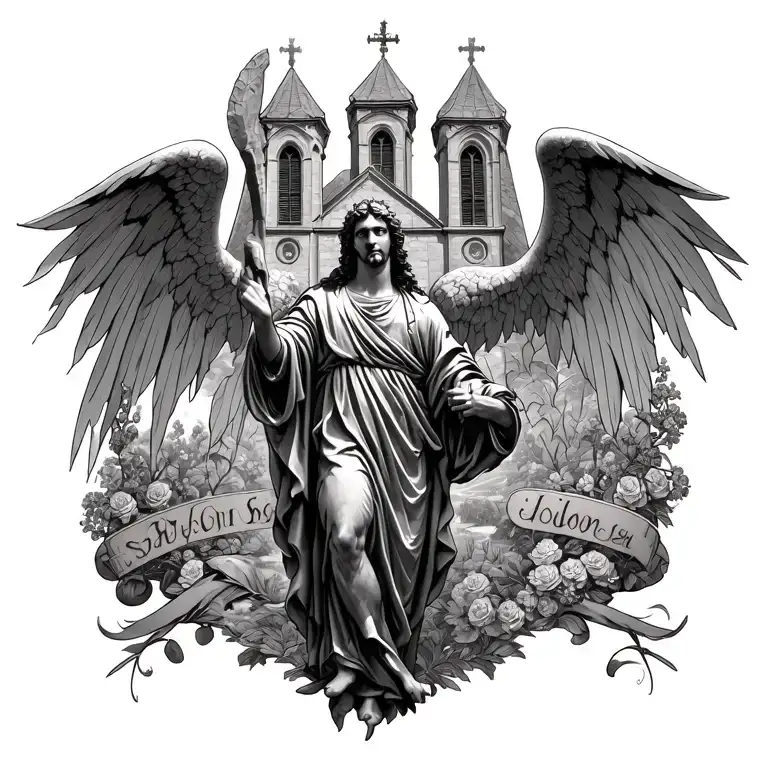 St Michael With Church Surrounded