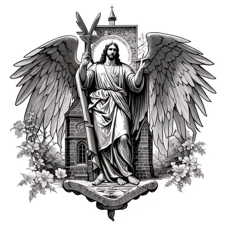 St Michael With Church Surrounded