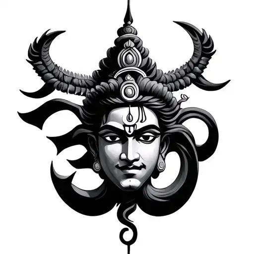 Shiva Trishul Om