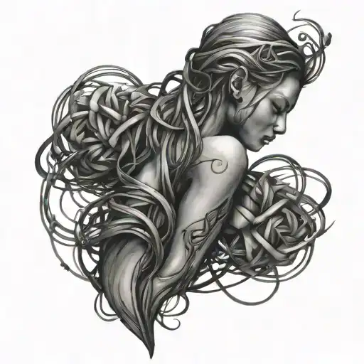 Wire Wrapped Around A Human