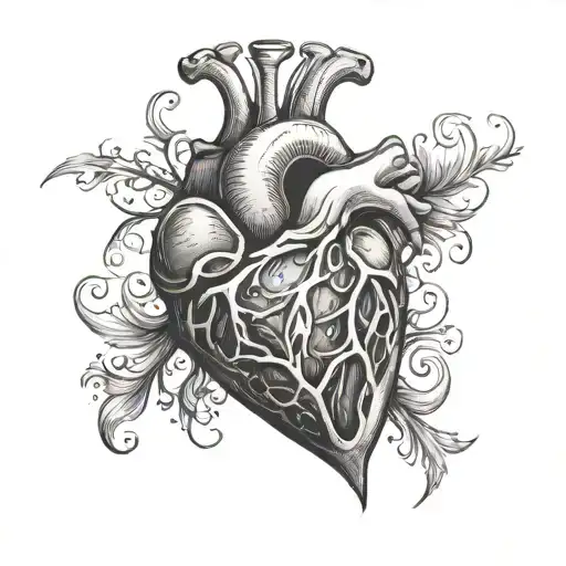 A Heart With A Man Inside Representing