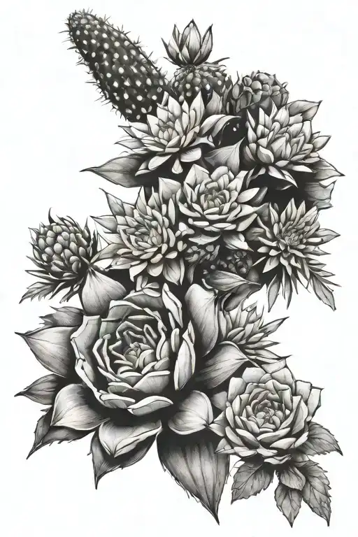 Colorado Wild Flowers And Cactus