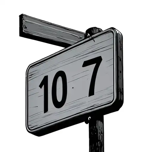 17 Street Sign