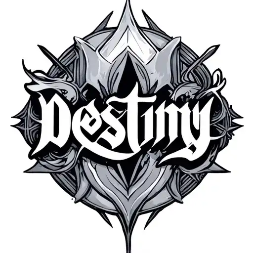 Destiny Word Written