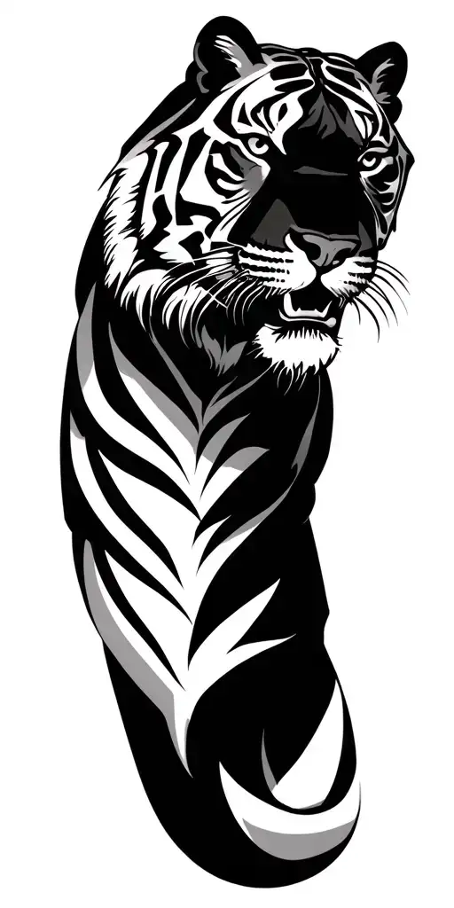 Flag Of The Philippine Tiger