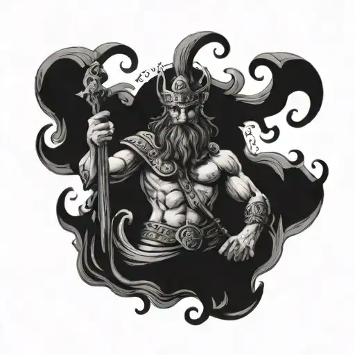 Wood Cut Greek Mythology