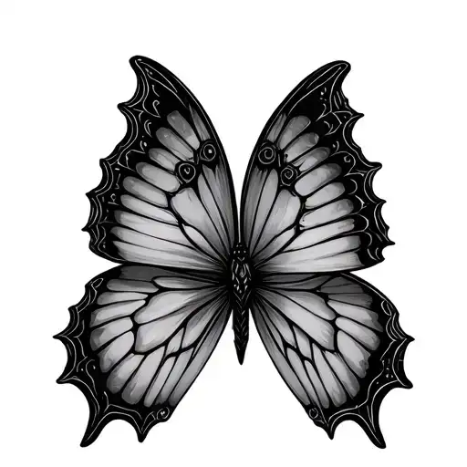 Metmorphosis Butterfly Wings