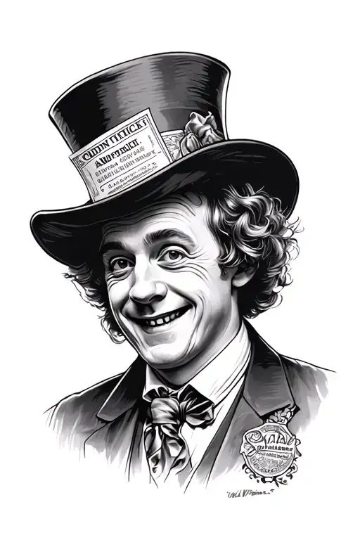 Willy Wonka Golden Ticket