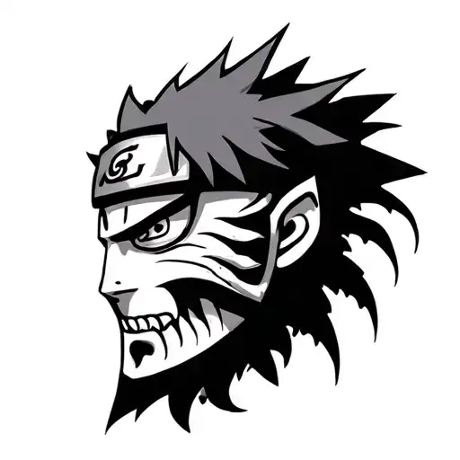 Naruto Pain In Maori Style