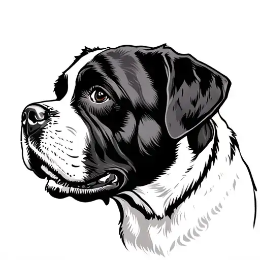 St Bernard Dog Memory