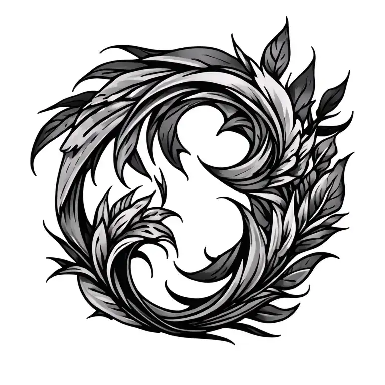 Simple Lower Back Tattoo Design