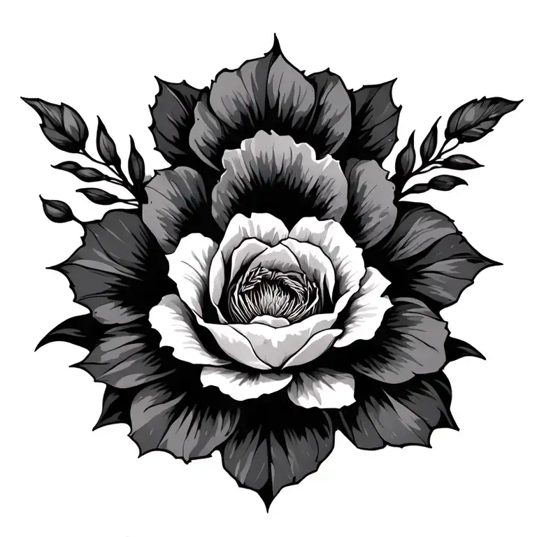 Minimalist Lower Back Tattoo Design