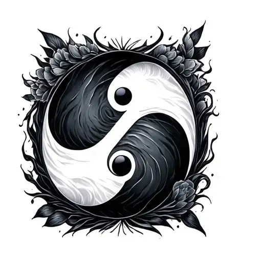 Yin Yang With Z And H