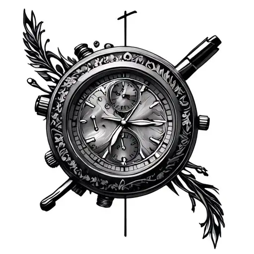 Detail Watch Parts And Add Very Detail Pattern