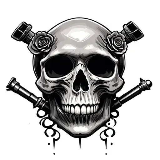 Skull With Mask Gas
