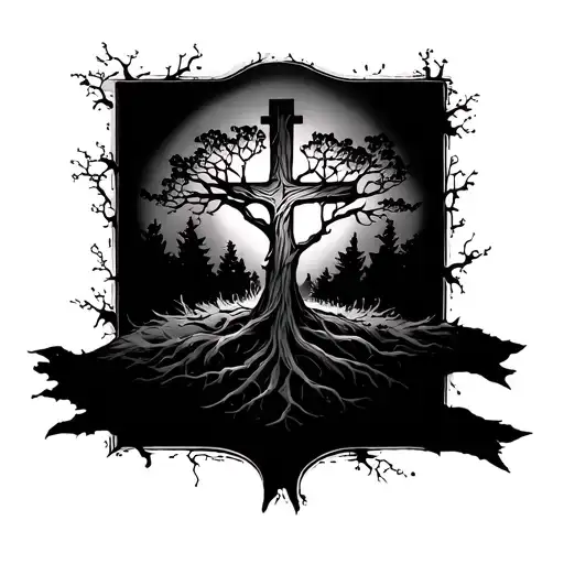 Cruces With Arm Trees