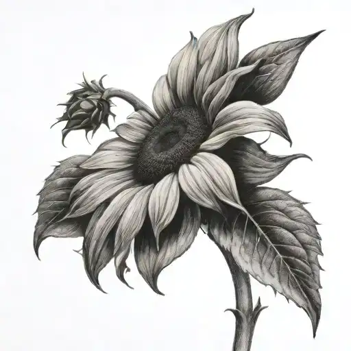 Sunflower With Erika