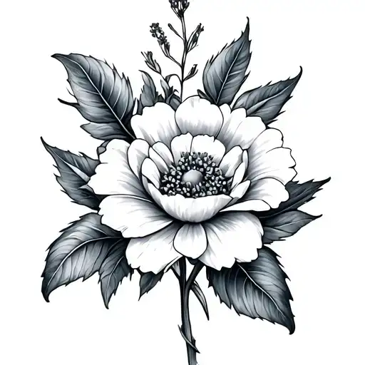 March And December Birth Flower