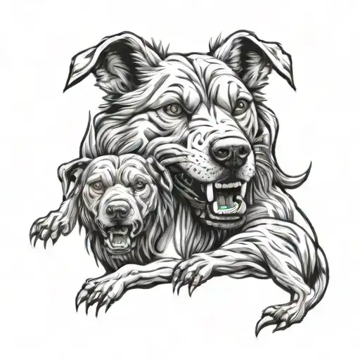 Cerberus Dog