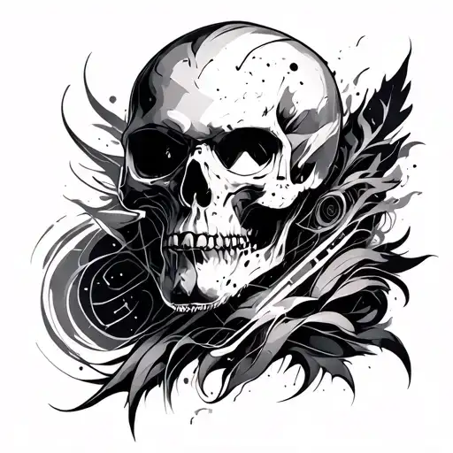 Cybersigilism Tattoo Design