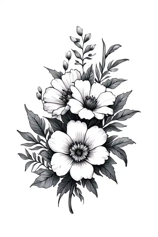 July And September Birth Flower