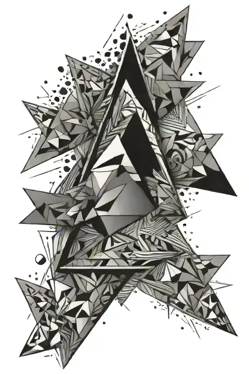 Random Triangle Pattern