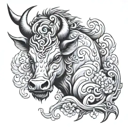 Japanese Fire Ox