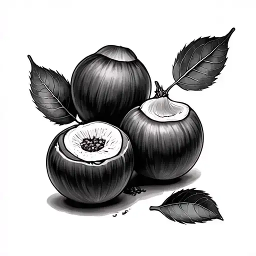 Two Hazelnuts