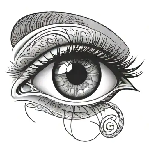 Egytm Eye Looking