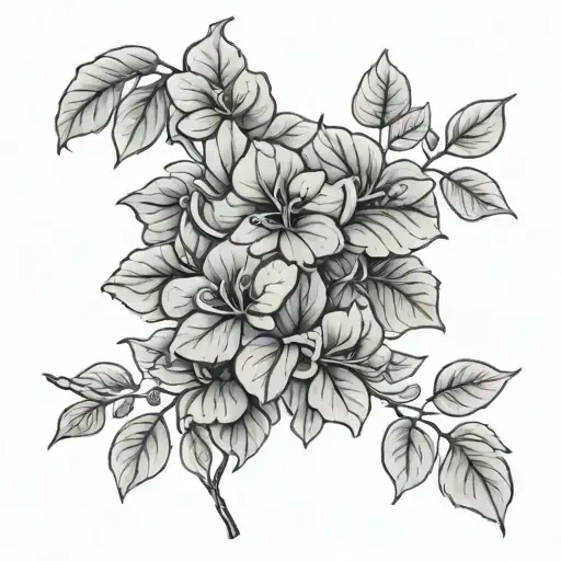 Bougainvillea Flowers
