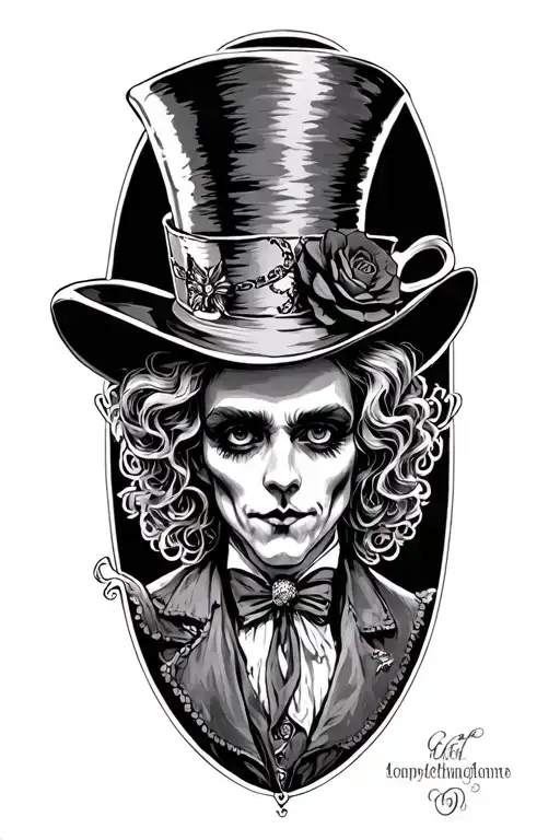 Gothic Mad Hatter Tea Party