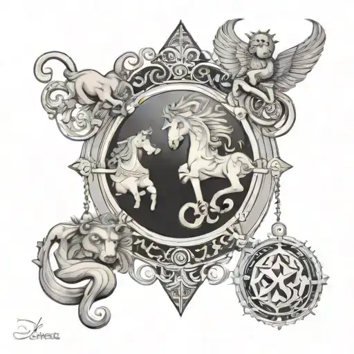 Libra Leo And Acuarious