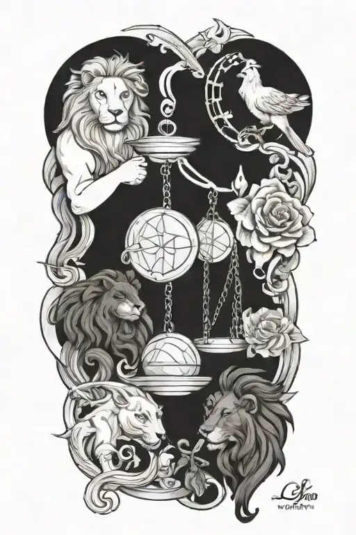 Libra Leo And Acuarious