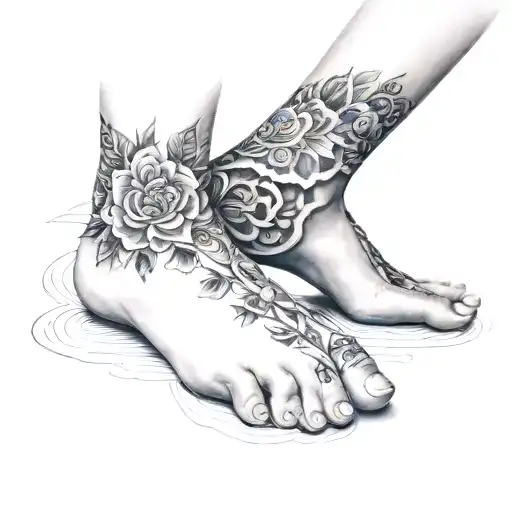 Foot Tatto D