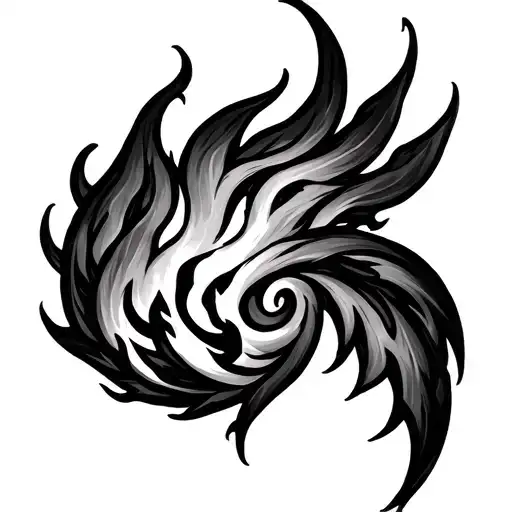 Air And Fire Element Symbols