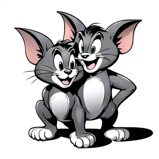 Slyvester J Sr And Tom And Jerry