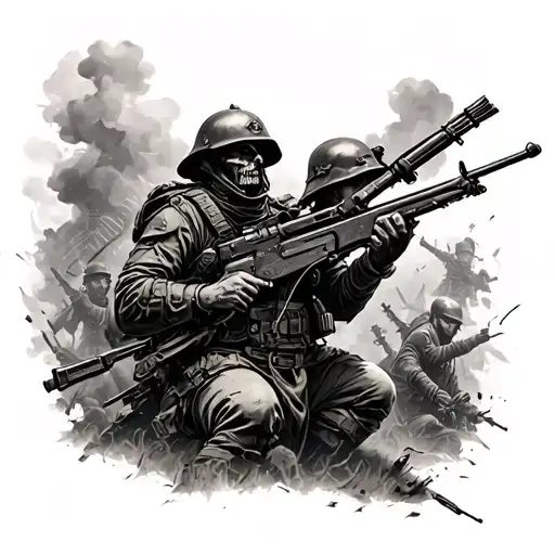 War Scene