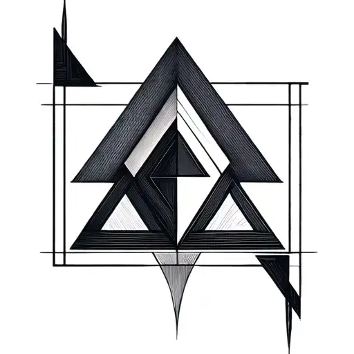 Triangles In Lines