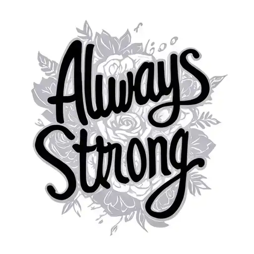 Always Strong Phrase