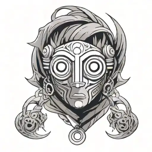 Obito Uchiha Rinnegan Sharingan Eye War Mask