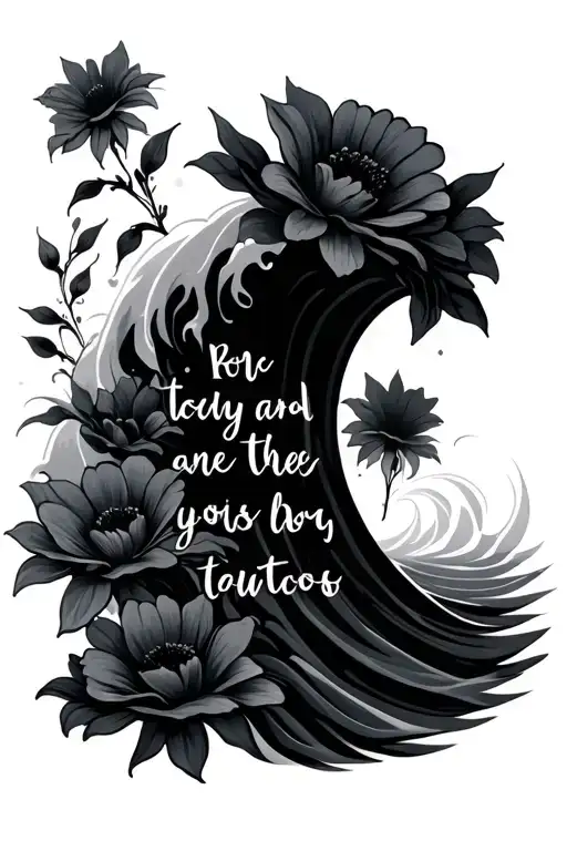 Rod Wave Quote And Flowers
