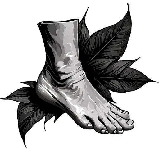 Casey In The Shape Of A Foot