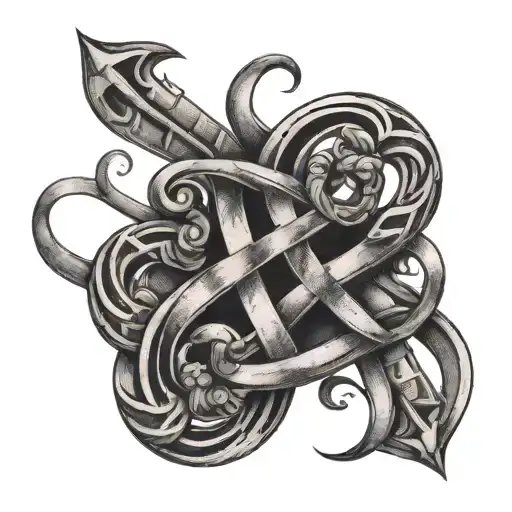 3 Initials Intertwined Jbi