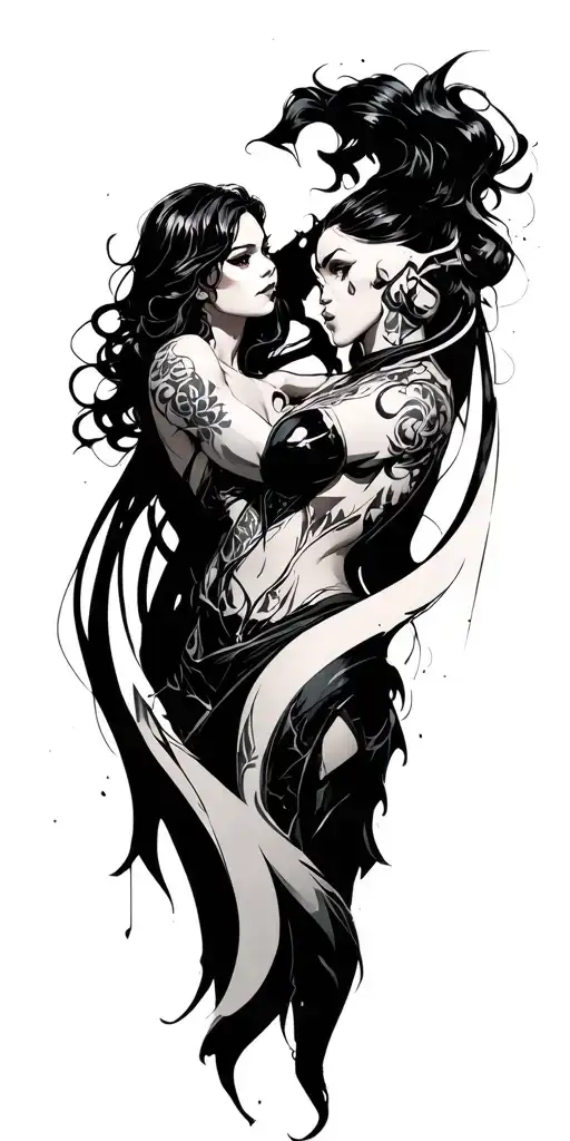 Linet Tines Characters Battling