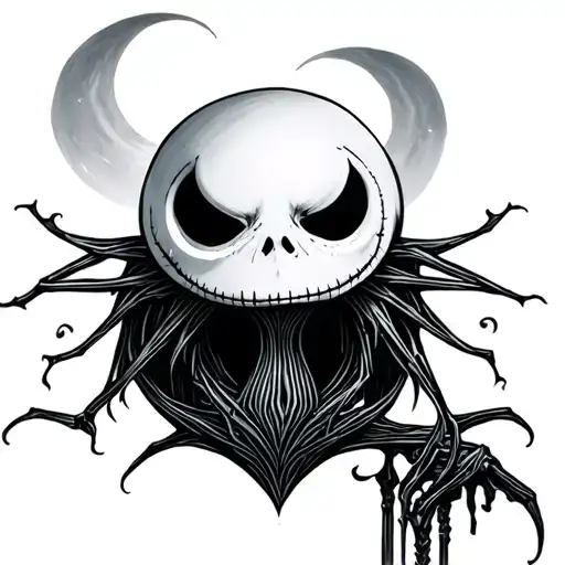 Jack Skellington Iniciales X Y T
