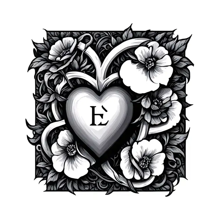 Hart For Women With Initials