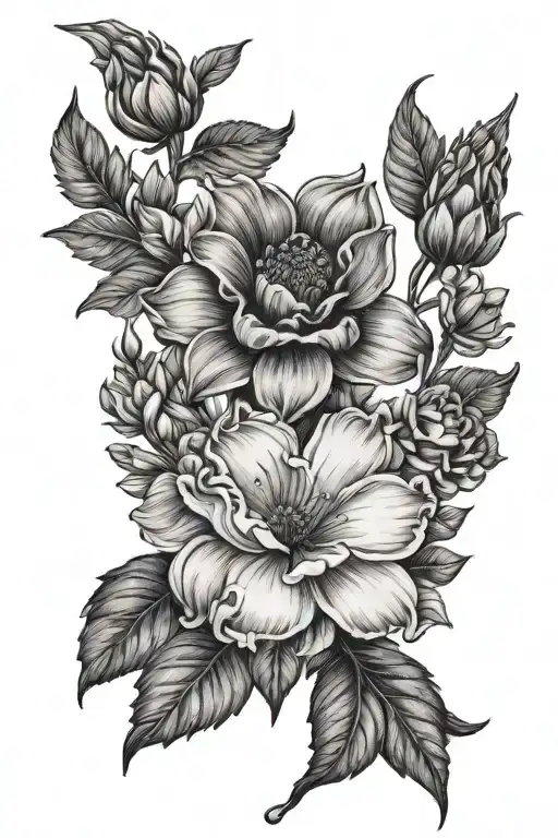 January July August Birth Flowers