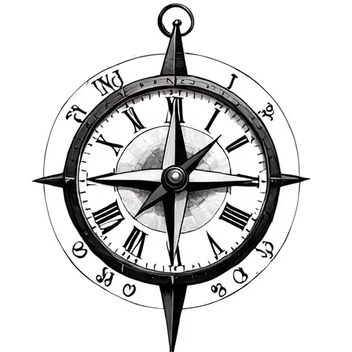 Clock And Compass